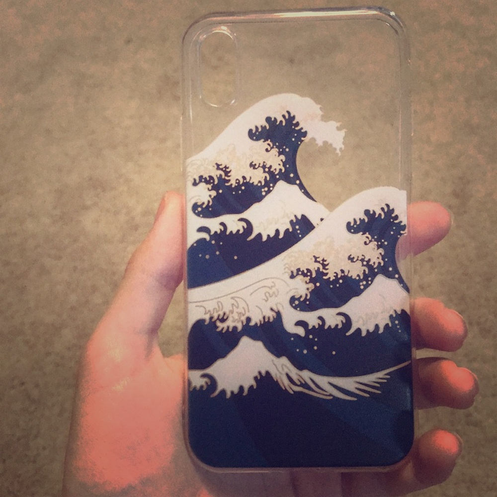 The wave iPhone X case - Picture 2 of 2
